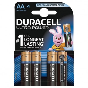 Baterija alkalna 1,5V AA Ultra 3+1 Duracell LR6
