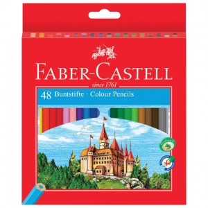 Boje drvene 48boja Faber Castell
