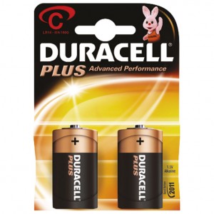 Baterija alkalna 1,5V C Basic pk2 Duracell LR14
