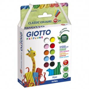 Plastelin 10bojax20g extra soft Giotto Fila