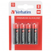Baterija alkalna 1,5V AA pk4 Verbatim 49921 LR6
