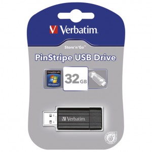 Memorija USB 32GB PinStripe Verbatim