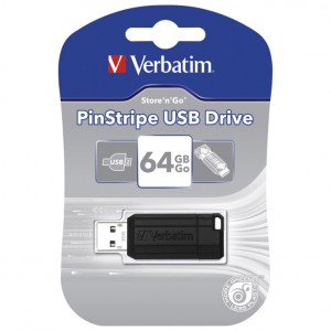 Memorija USB 64GB PinStripe Verbatim