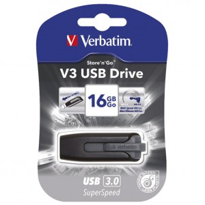 Memorija USB 16GB 3.0 Store'n'Go V3 Verbatim 49172 crna_1