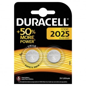 Baterija litij dugmasta 3V pk2 Duracell 2025